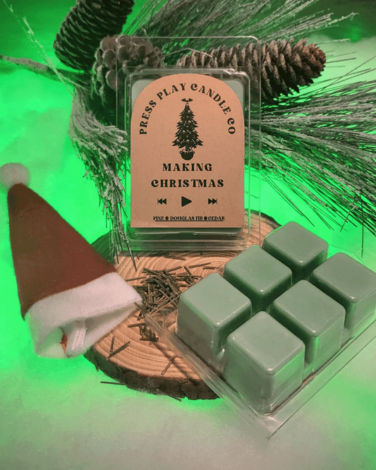Making Christmas Wax Melts